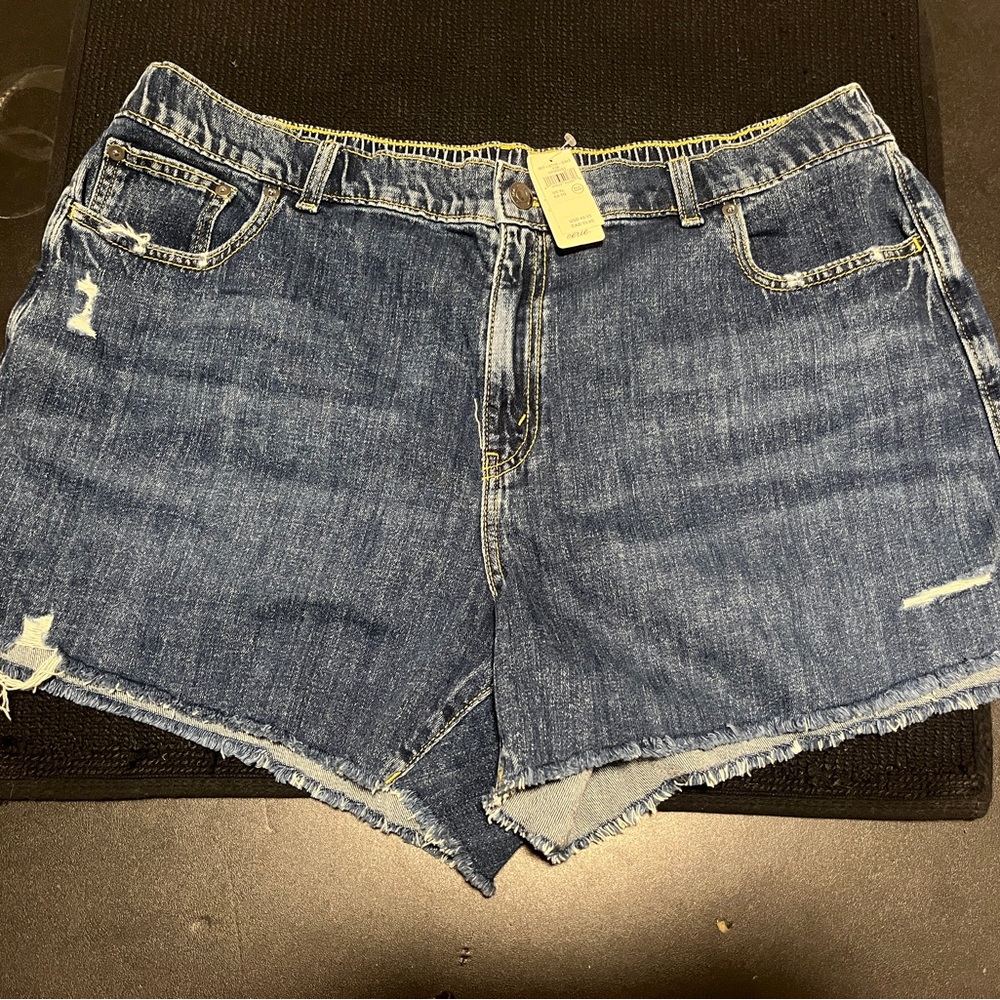 NWT Aerie Blue Denim Jean Shorts